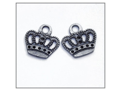 Decorative Crowns (antique silver colour) TB130